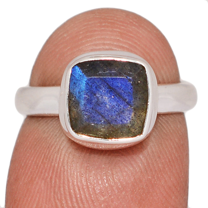 Labradorite Faceted Ring - LBFR1294