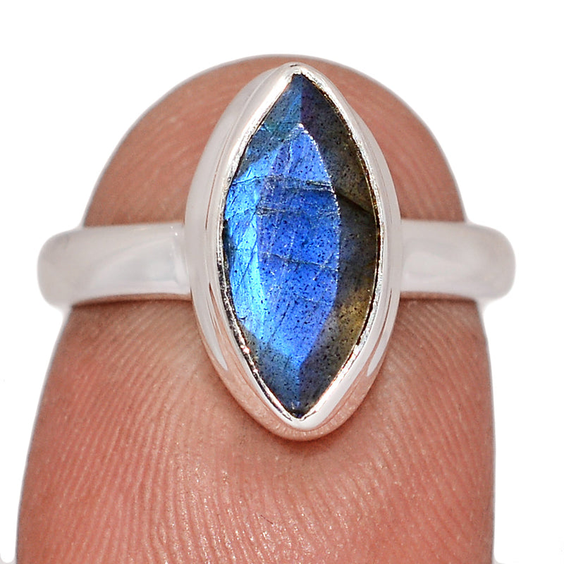 Labradorite Faceted Ring - LBFR1299