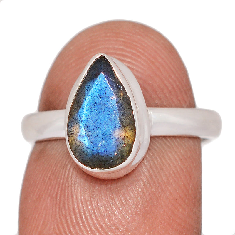 Labradorite Faceted Ring - LBFR1302