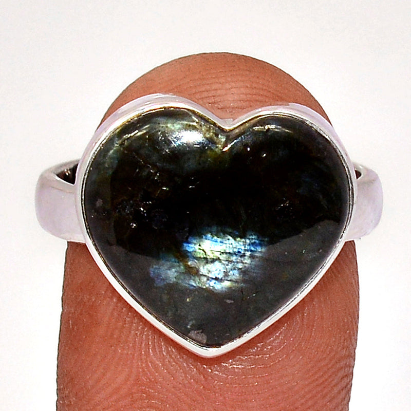 Larvikite Black Moonstone Ring - LBMR806
