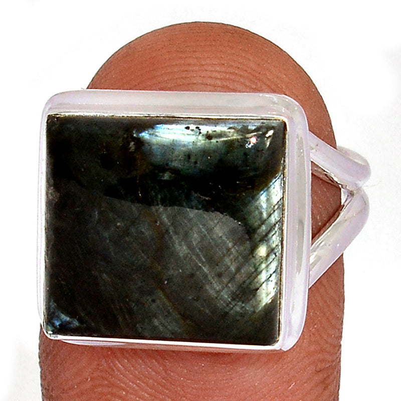Larvikite Black Moonstone Ring - LBMR823