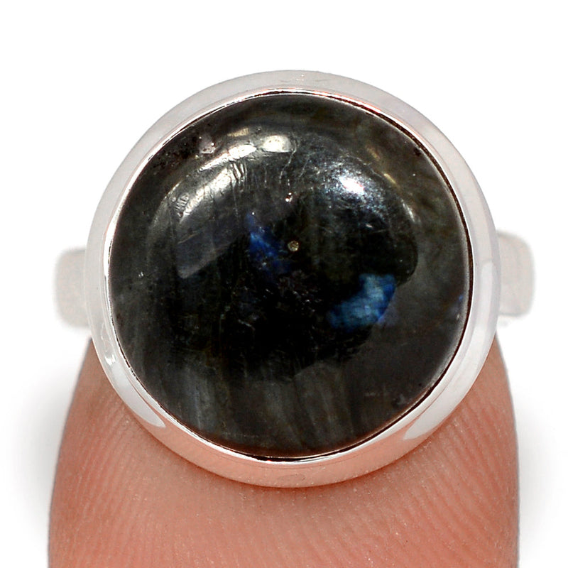 Larvikite Black Moonstone Ring - LBMR896