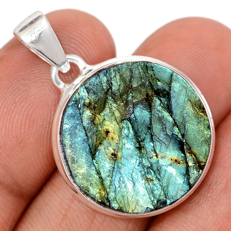 1.3" Labradorite Rough Pendants - LBRP1316