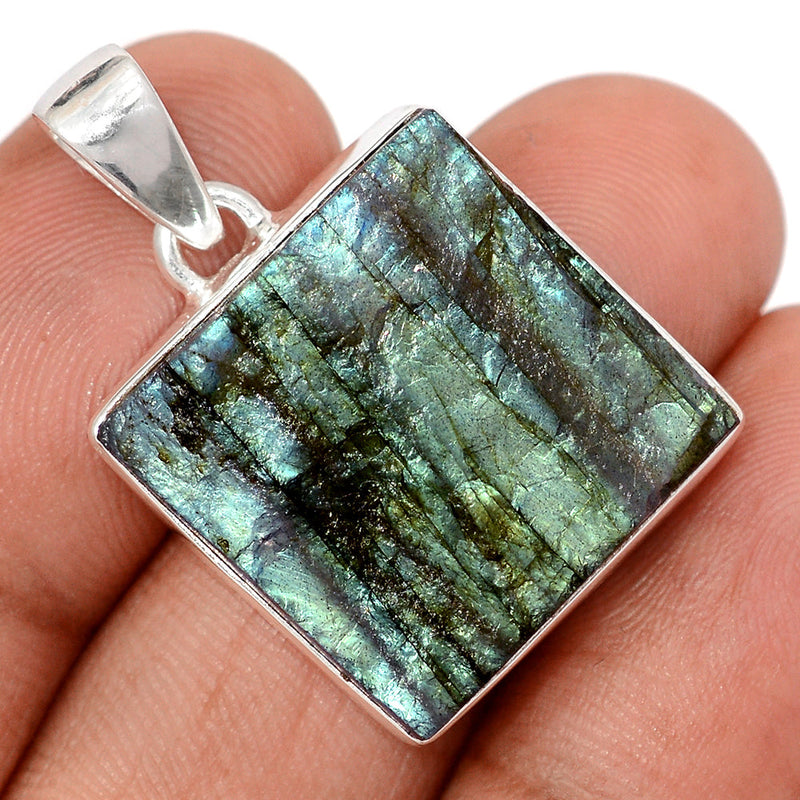 1.2" Labradorite Rough Pendants - LBRP1317