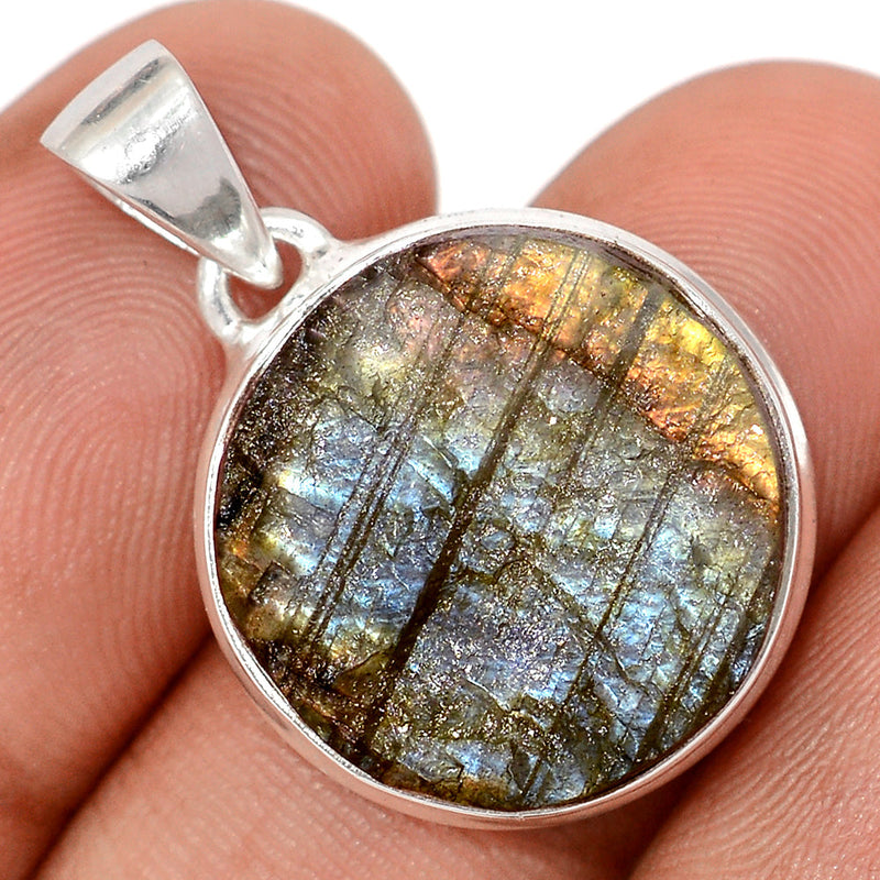 1.1" Labradorite Rough Pendants - LBRP1327