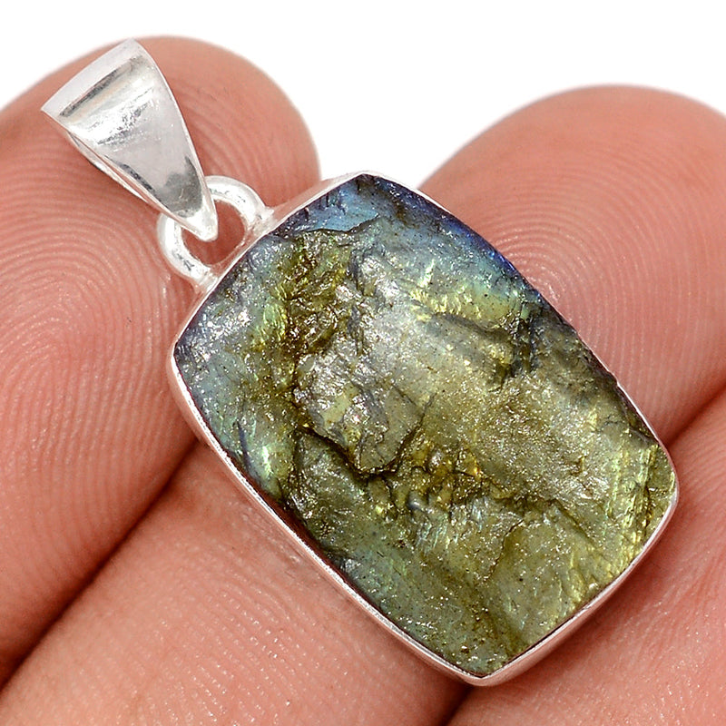 1.2" Labradorite Rough Pendants - LBRP1333