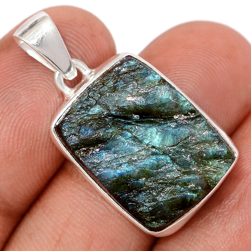 1.2" Labradorite Rough Pendants - LBRP1342