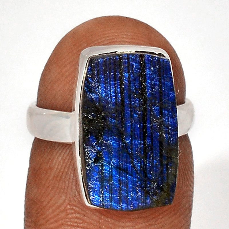 Labradorite Rough Ring - LBRR1166