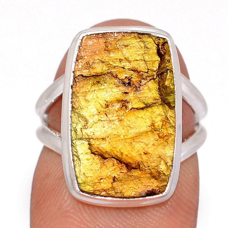 Labradorite Rough Ring - LBRR1216