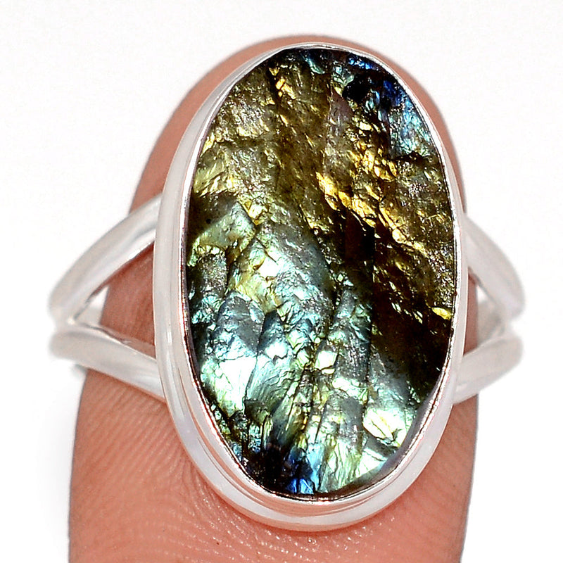 Labradorite Rough Ring - LBRR1220