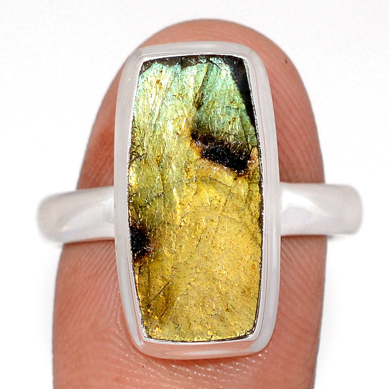 Labradorite Rough Ring - LBRR1229