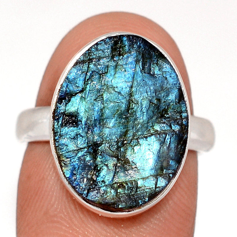 Labradorite Rough Ring - LBRR1234