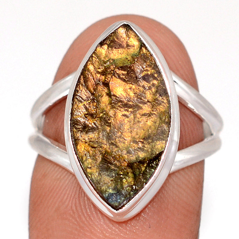 Labradorite Rough Ring - LBRR1239