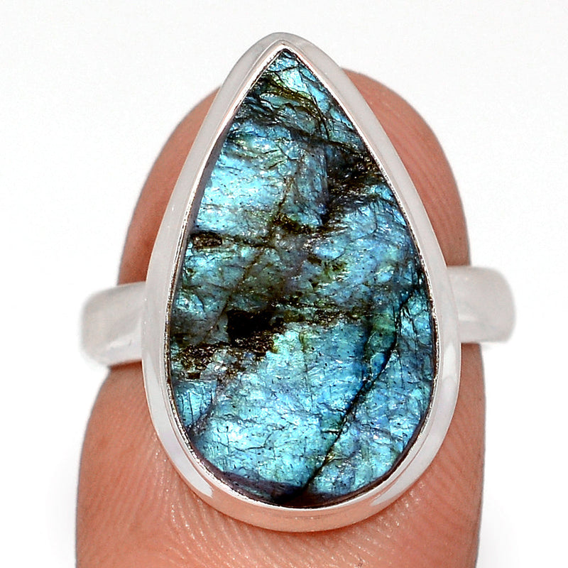 Labradorite Rough Ring - LBRR1240