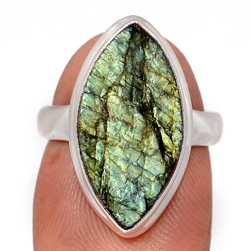 Labradorite Rough Ring - LBRR1244