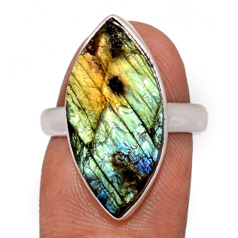 Labradorite Rough Ring - LBRR1255