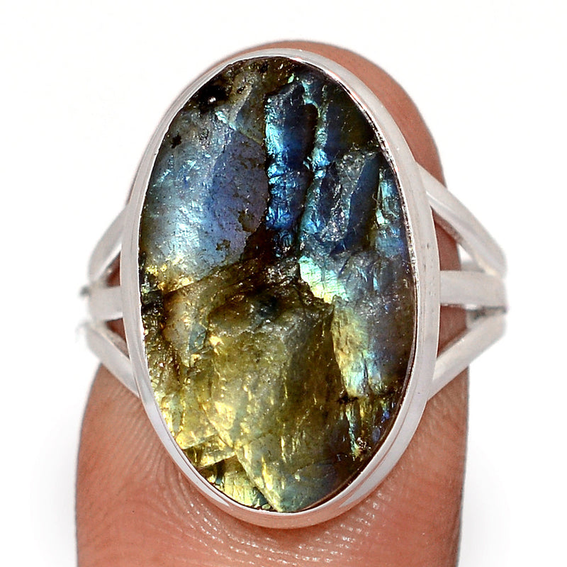 Labradorite Rough Ring - LBRR1259