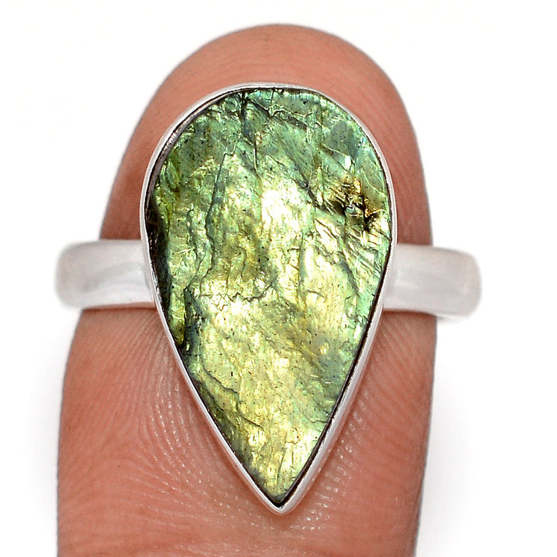 Labradorite Rough Ring - LBRR1264