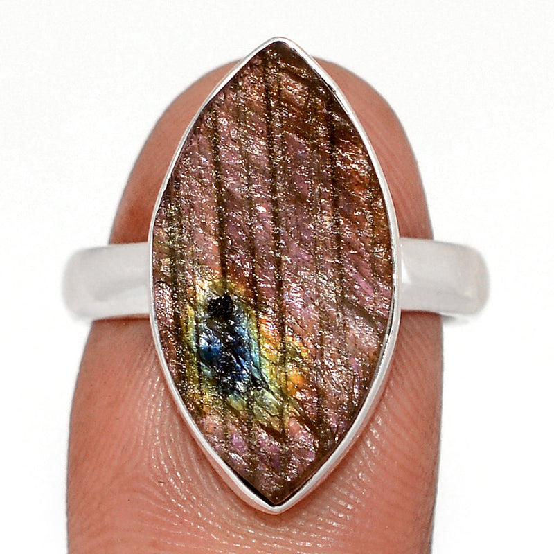 Labradorite Rough Ring - LBRR1275