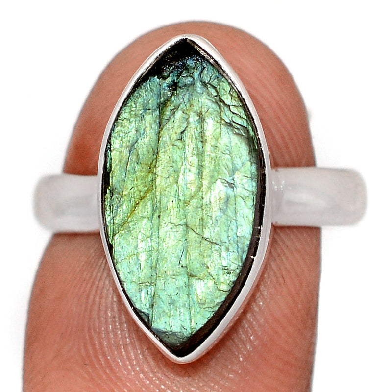 Labradorite Rough Ring - LBRR1280
