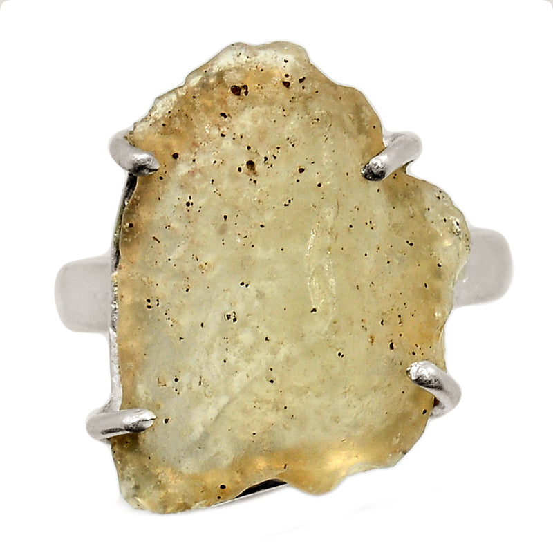 Claw - Libyan Desert Glass Ring - LDGR218