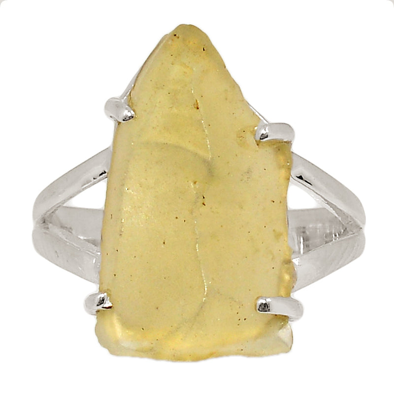 Claw - Libyan Desert Glass Ring - LDGR226