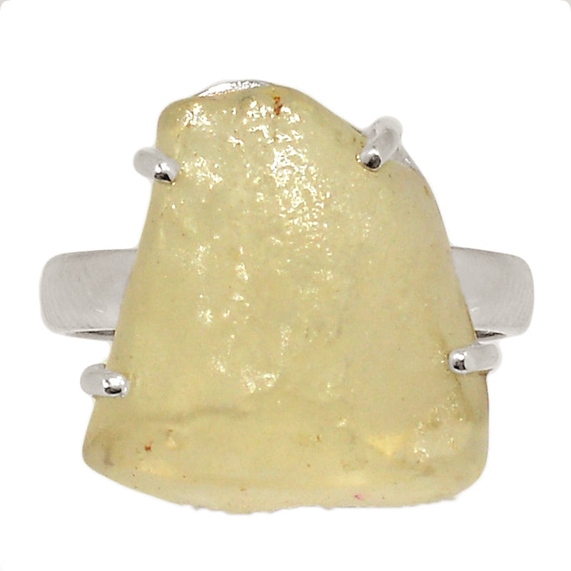 Claw - Libyan Desert Glass Ring - LDGR232