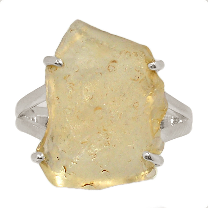 Claw - Libyan Desert Glass Ring - LDGR233