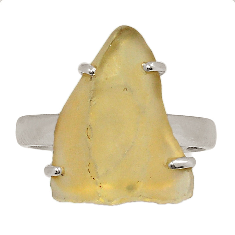 Claw - Libyan Desert Glass Ring - LDGR235