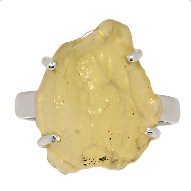 Claw - Libyan Desert Glass Ring - LDGR238