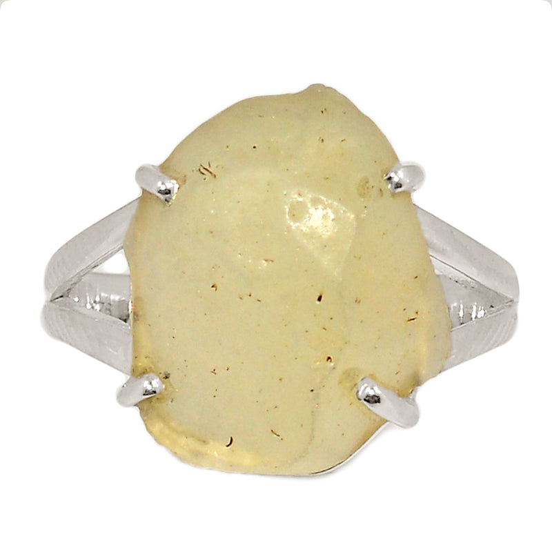 Claw - Libyan Desert Glass Ring - LDGR241