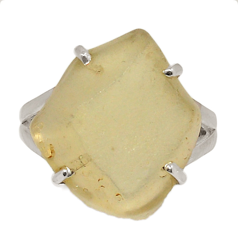 Claw - Libyan Desert Glass Ring - LDGR242