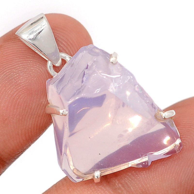 1.3" Claw - Lavender Quartz Rough Pendants - LDJP284