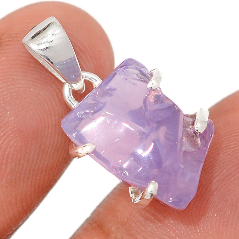 1" Claw - Lavender Quartz Rough Pendants - LDJP295
