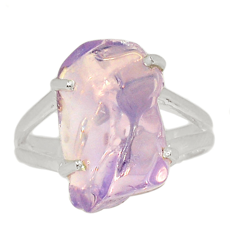 Claw - Lavender Quartz Rough Ring - LDJR149