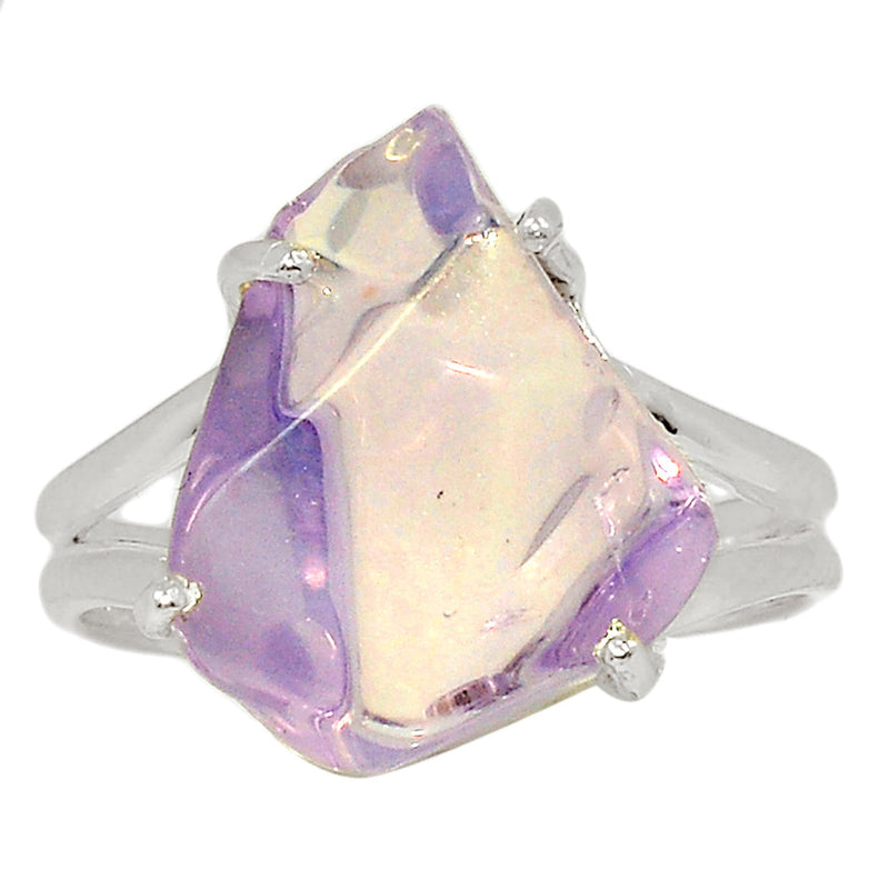 Claw - Lavender Quartz Rough Ring - LDJR153