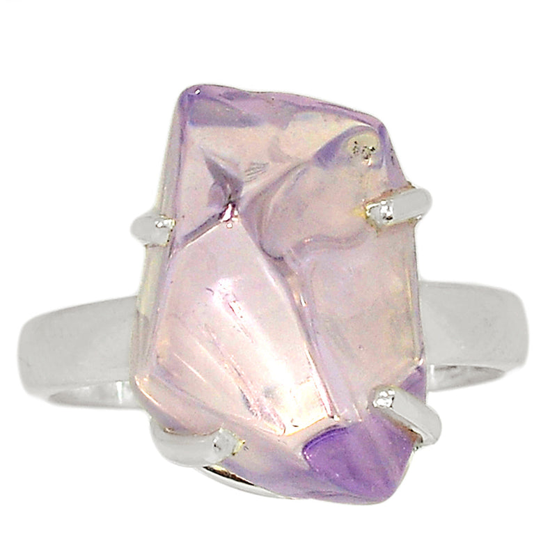 Claw - Lavender Quartz Rough Ring - LDJR158