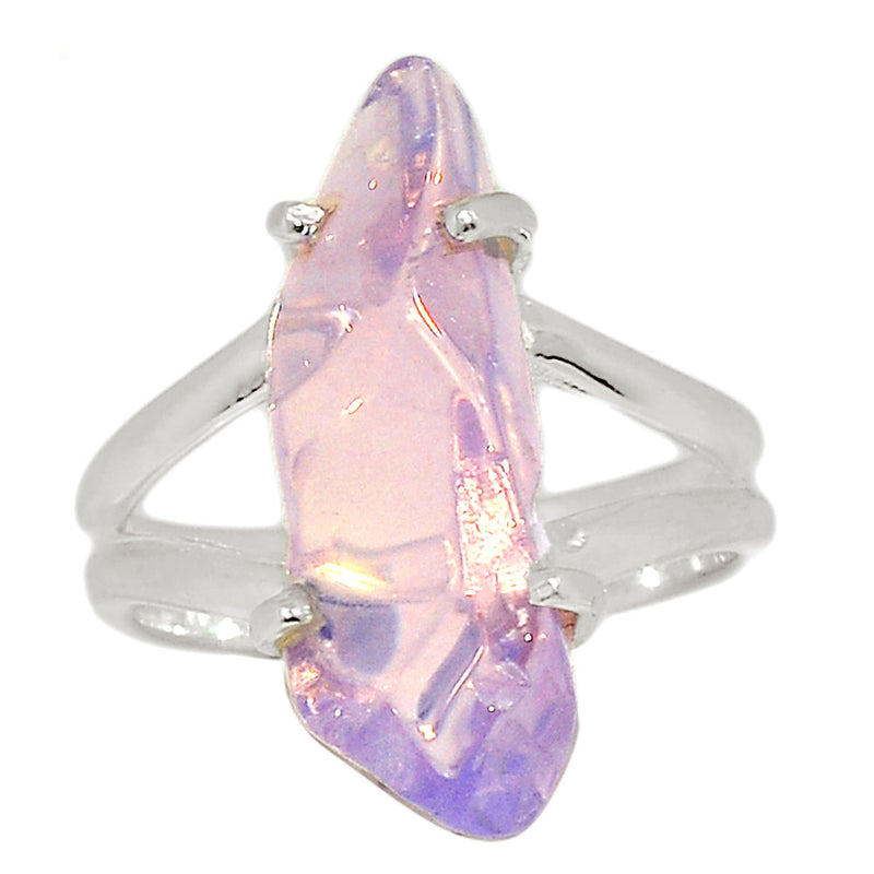 Claw - Lavender Quartz Rough Ring - LDJR162