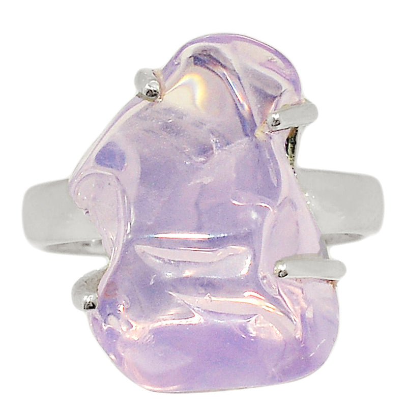 Claw - Lavender Quartz Rough Ring - LDJR165