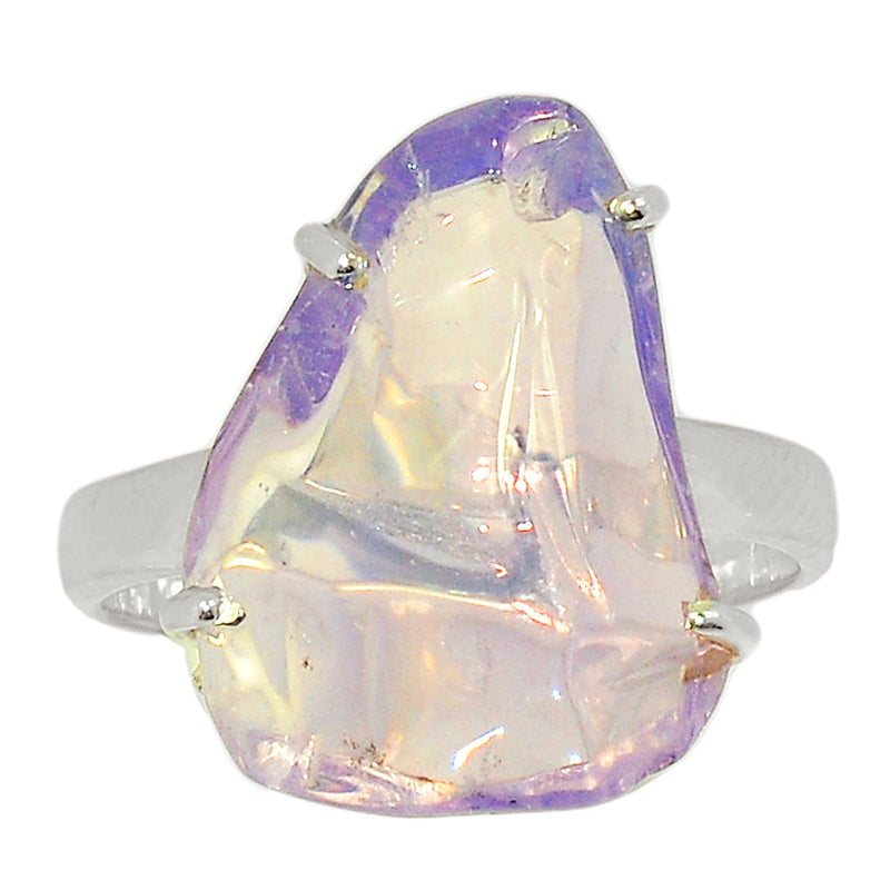 Claw - Lavender Quartz Rough Ring - LDJR172