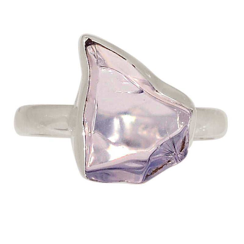 Lavender Quartz Rough Ring - LDJR194
