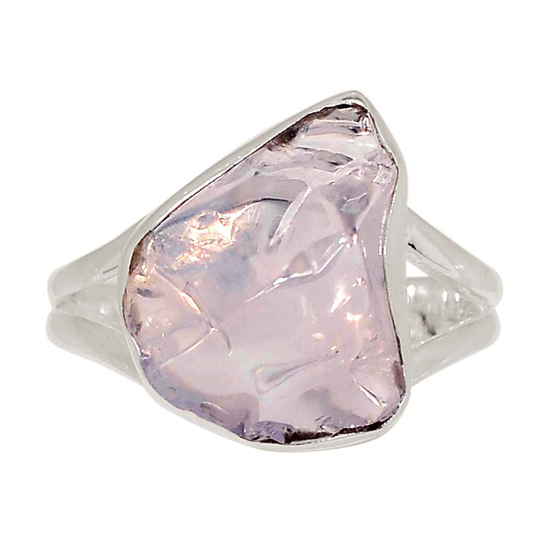 Lavender Quartz Rough Ring - LDJR221