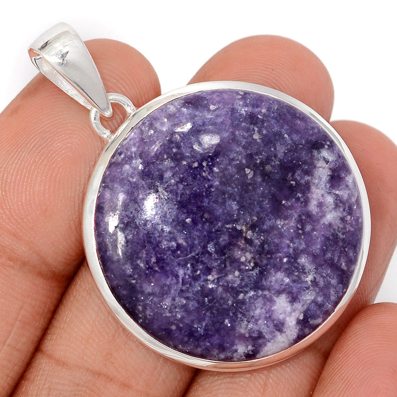 1.7" Lepidolite Pendants - LDLP547