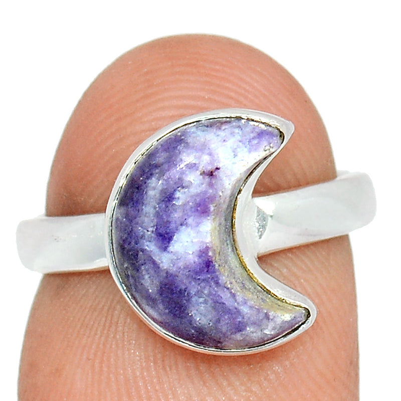 Moon - Lepidolite Ring - LDLR459