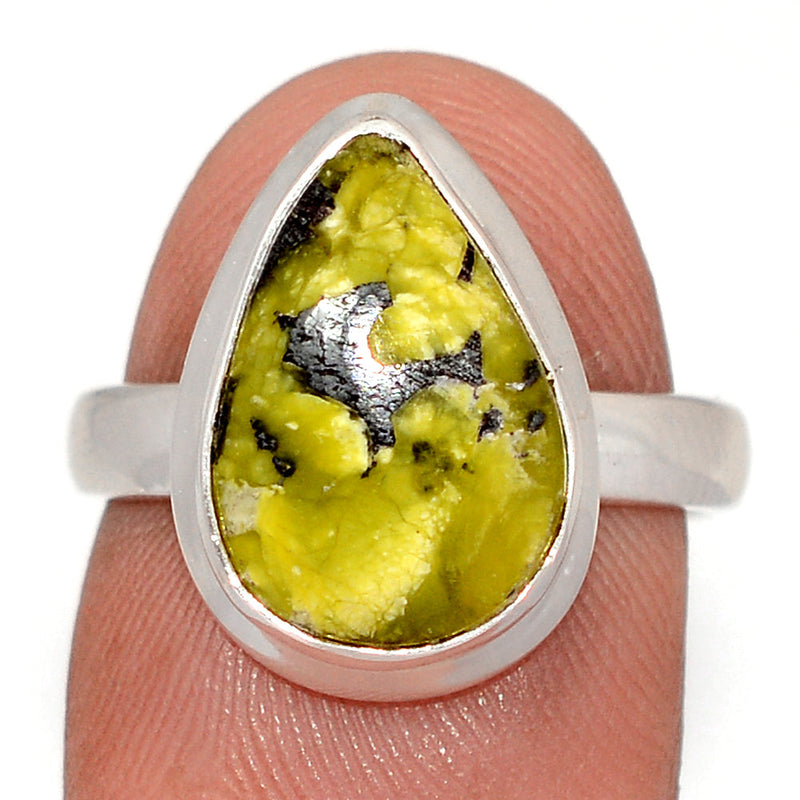 Lizardite Serpentine Ring - LDSR102