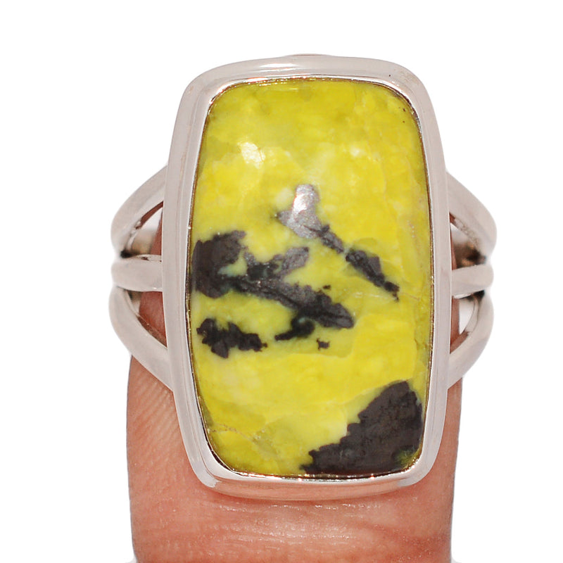 Lizardite Serpentine Ring - LDSR31