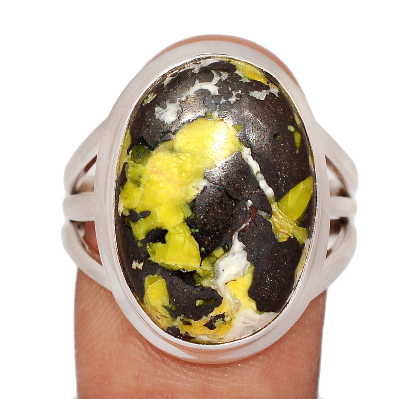 Lizardite Serpentine Ring - LDSR34