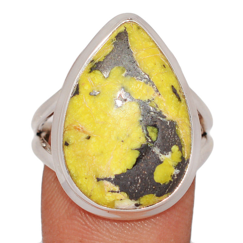 Lizardite Serpentine Ring - LDSR36