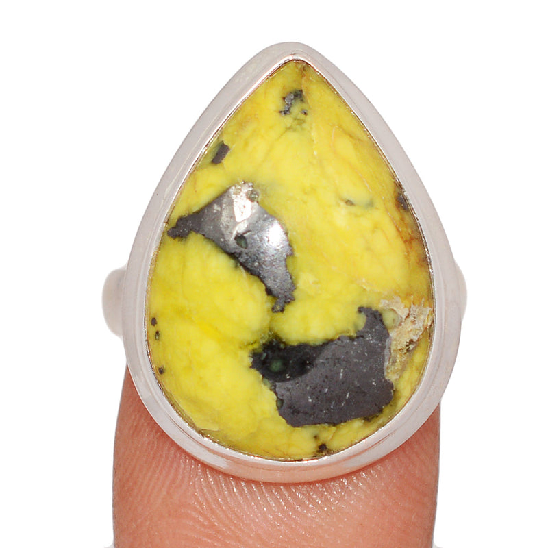 Lizardite Serpentine Ring - LDSR38