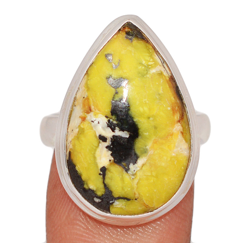 Lizardite Serpentine Ring - LDSR40